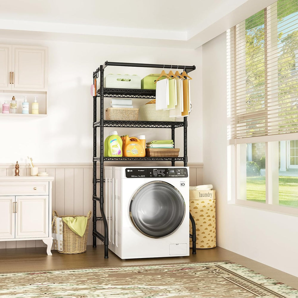 Ulif U11 Over Washer and Dryer Shelves, 3 Tiers Laundry Room Storage and Orga...