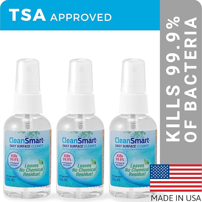 CleanSmart To Go Disinfectant Kills 99.9% of Viruses, TSA-Approved - Image 7