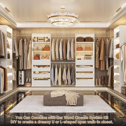 Aheaplus Closet System, 6-15Ft Closet Organizer - Image 2