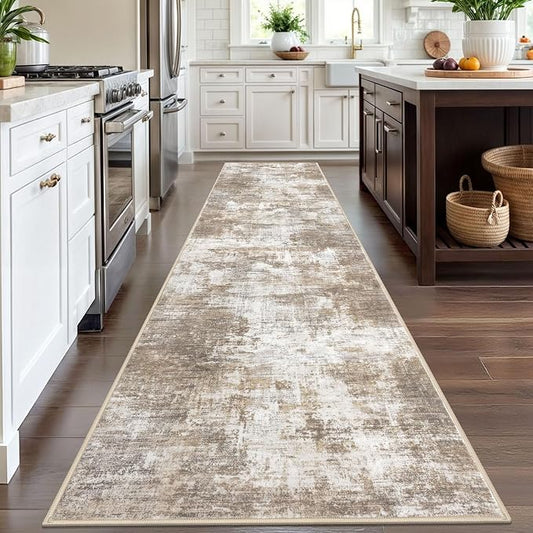 IOHOUZE Abstract Runner Rug 3x12 Ft Washable Runners - Image 2