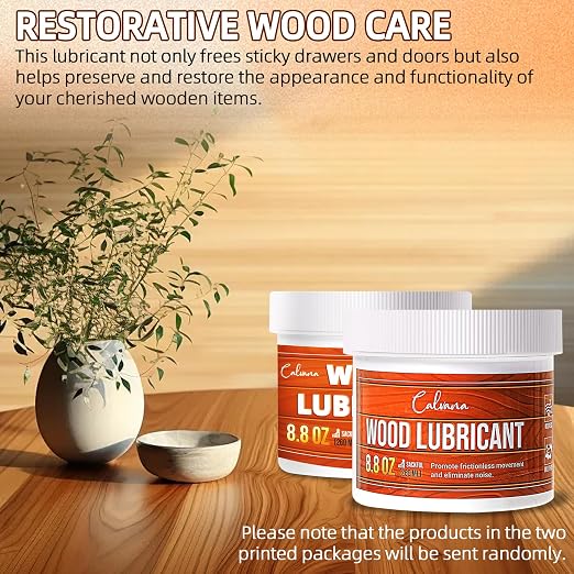 8.8oz Wood Wax for Home Projects, Door Hinge Lubricant, for Wood Drawer Slides - Image 6