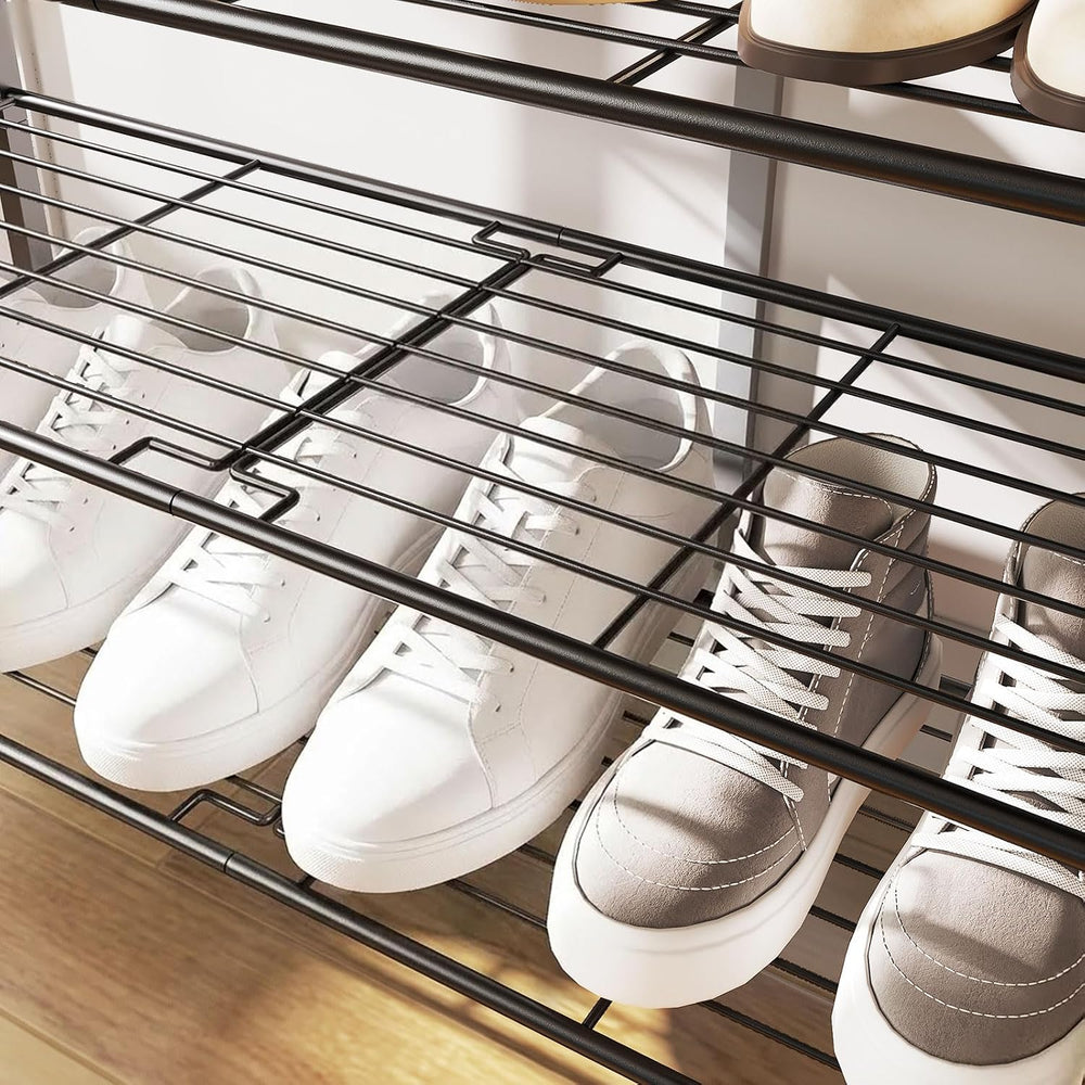 YATINEY 6-Tier Shoe Rack, Shoe Storage Organizer for Closet, Free Standing Sh...