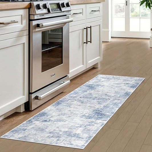 IOHOUZE Abstract Runner Rug 2x6 Ft Washable Runners - Image 2
