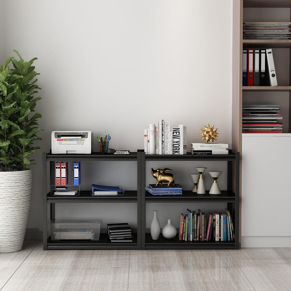 32" W Garage Shelving,900LBS Loads Adjustable Garage Storage Shelves, 3-...