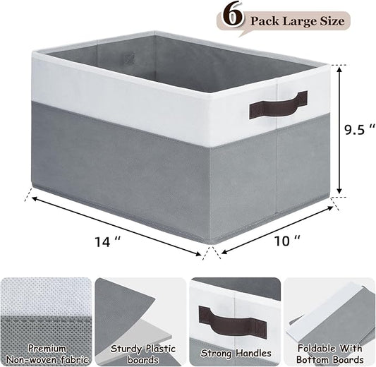 Criusia Closet Organizers and Storage Baskets - Image 2