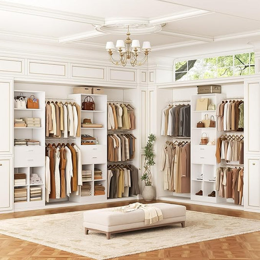 Closet System, 4-8 FT Closet Organizer Tower - Image 2