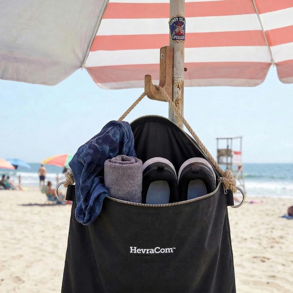 HevraCom Waterproof Laundry Bag Travel for Wet Clothes - Odor-Proof Waterproo...