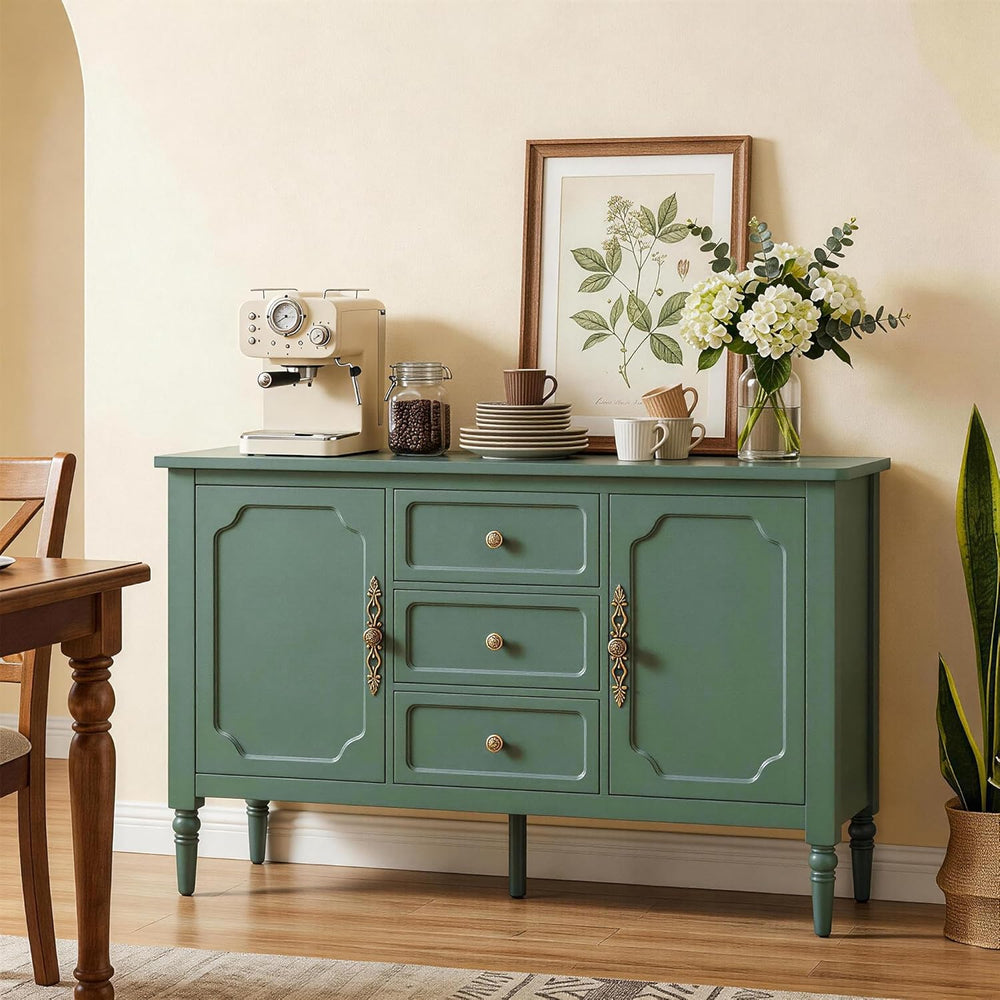 RoyalCraft Buffet Cabinet with Storage, Vintage Sideboard with 2 Doors & ...