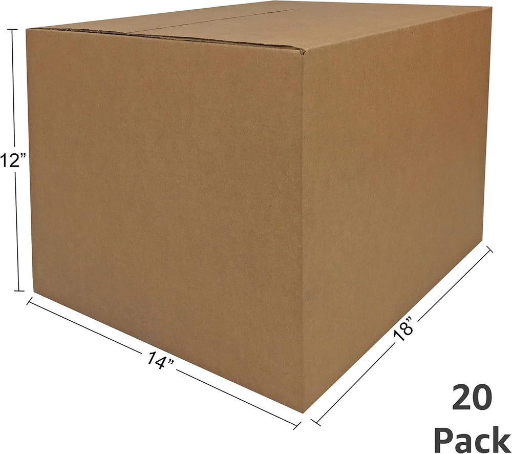 uBoxes Moving Boxes Bundle of 18"x14"x12" (Medium Boxes - Pack...