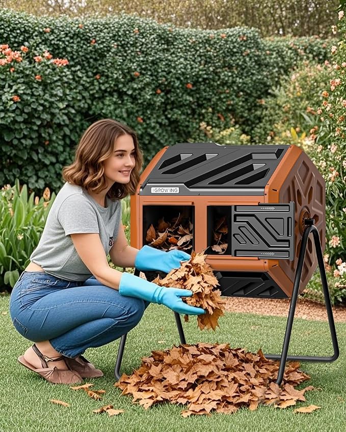 THEGROW'ING Updated 43 Gallon Outdoor Compost Bin. - Image 9
