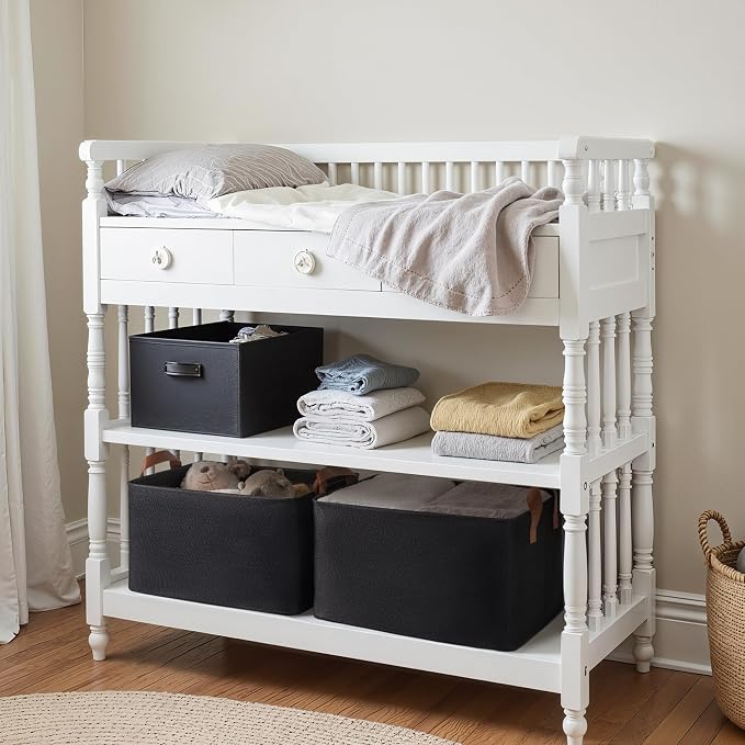 GRANNY SAYS Storage Baskets for Shelves, Closet Organizer Bins, Clothes Storage - Image 9
