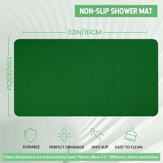 Non-Slip Bathtub Mat, Anti Slip Shower Mat, Fast Drying Bathtub Mats, Foot - Image 2