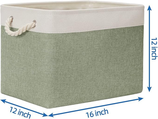 Temary Storage Baskets Fabric Storage Bins - Image 2