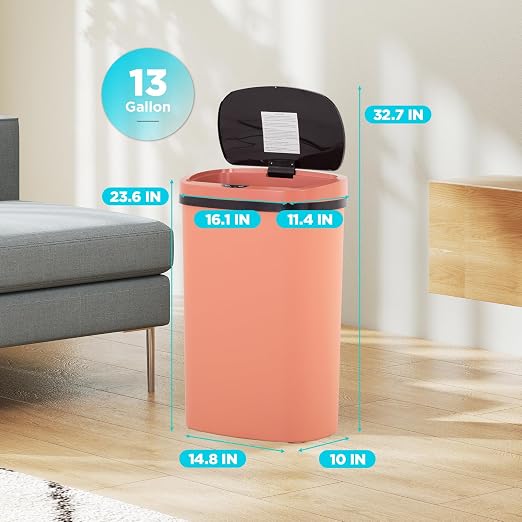 Automatic Motion Sensor Bathroom Trash Can - Image 7