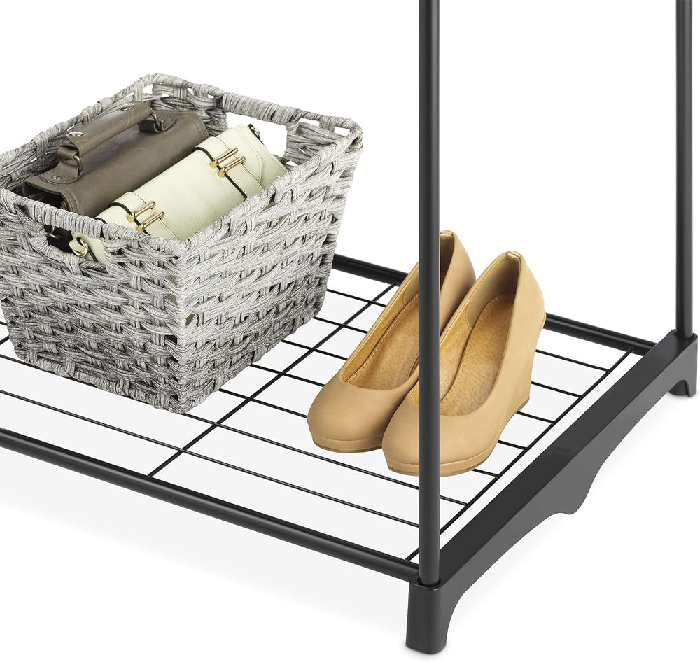 Whitmor Deluxe Double Rod Freestanding Closet Heavy Duty Storage Organizer