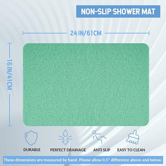 Non-Slip Bathtub Mat, Anti Slip Shower Mat, Fast Drying Bathtub Mats, Foot - Image 2