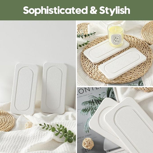 2Pack Water Absorbing Stone Tray - Image 2