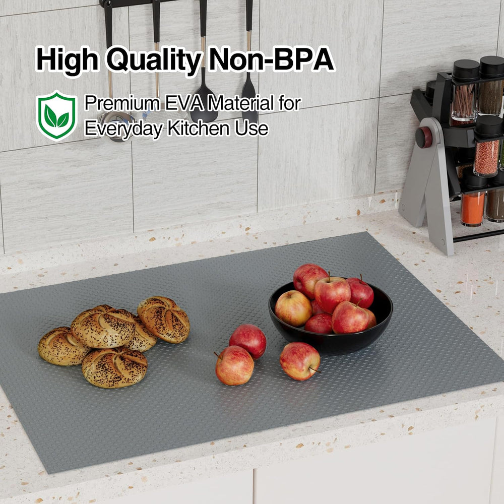 FLPMIX Kitchen Cabinet Shelf Liner: 19"W x 300"L Waterproof Under S...