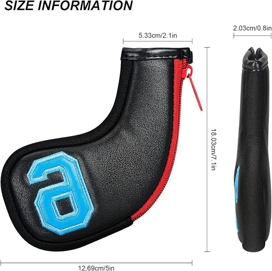 wosofe Golf Head Covers for Iron Headcover - Image 2