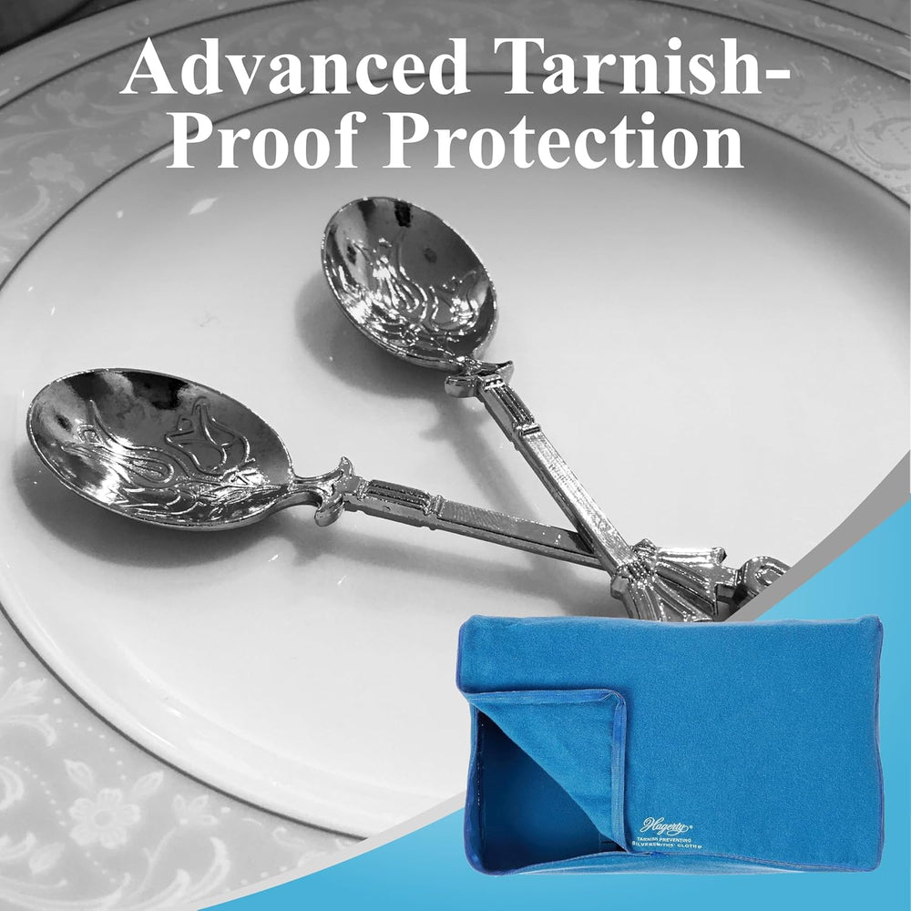 Hagerty Zippered Flatware Storage Drawer Liner –Tarnish Preventative Silverwa...