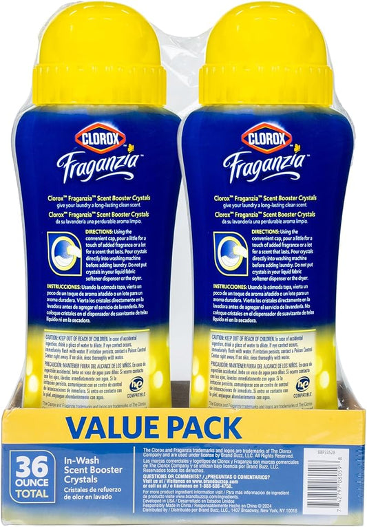Clorox Fraganzia Laundry Scent Booster Crystals in Citrus Blossom Scent - Image 2
