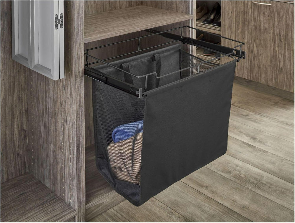 Rev-A-Shelf CSOHSL-30-1 Sidelines 30"W x 21"H Pull Out Double Laund...