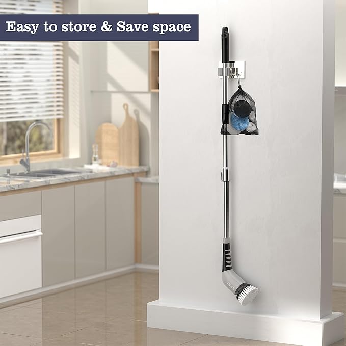 YKYI Electric Spin Scrubber, Cordless Electric Cleaning Brush, Power Scrubber - Image 7