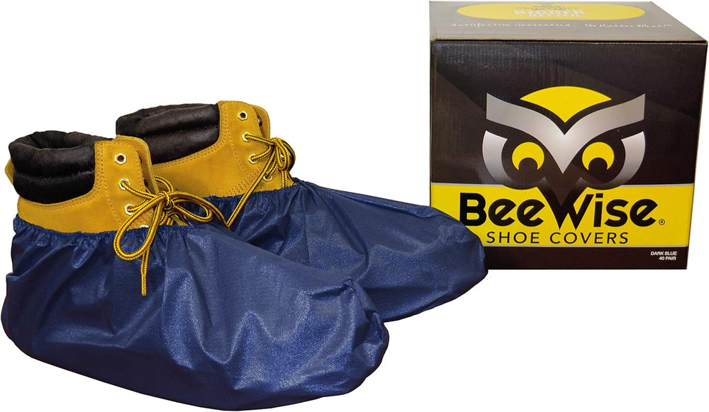 ShuBee® BeeWise® Shoe Covers – Water-Resistant, Heavy-Duty Disposable Boot Co...