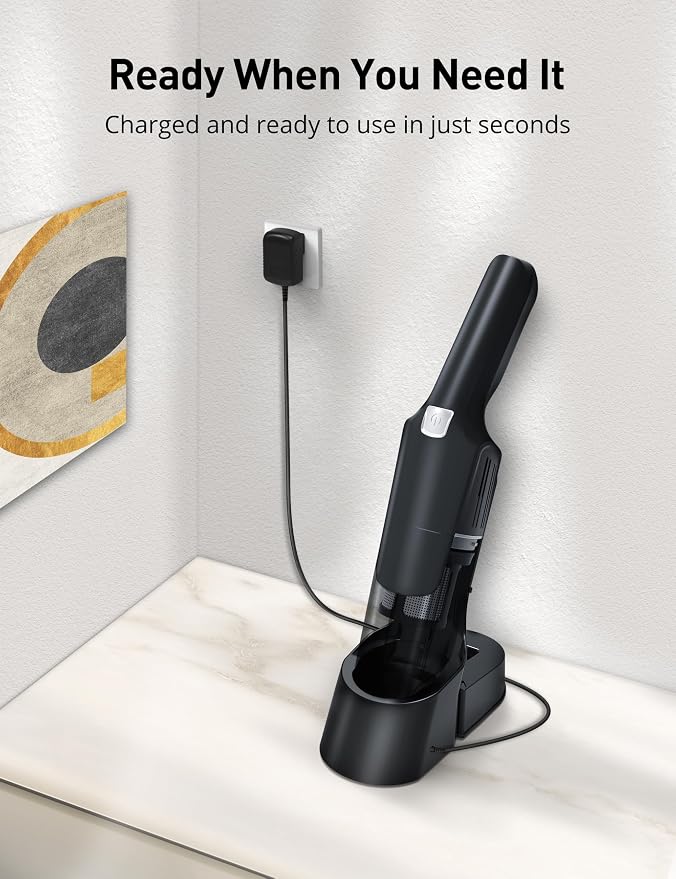 Successor Handheld Vacuum, Cordless Vacuum 15KPA Powerful Car Vacuums, - Image 7