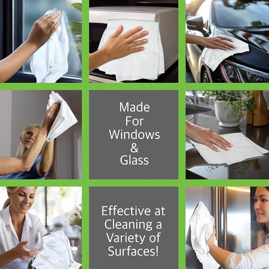 Microfiber Magic Streak Free Cleaning Cloth 6 Pack Clean Any Surface - Image 2