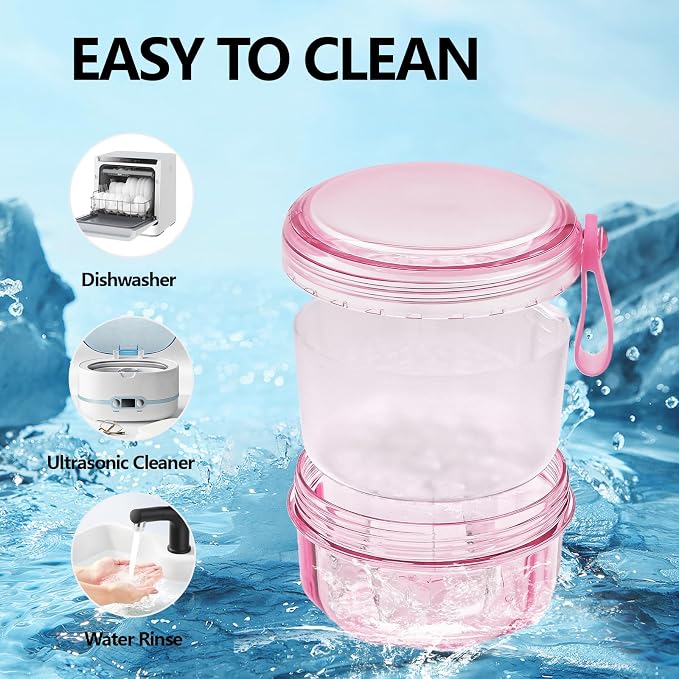 Denture Bath Case Denture Cleaning Cup - Image 9