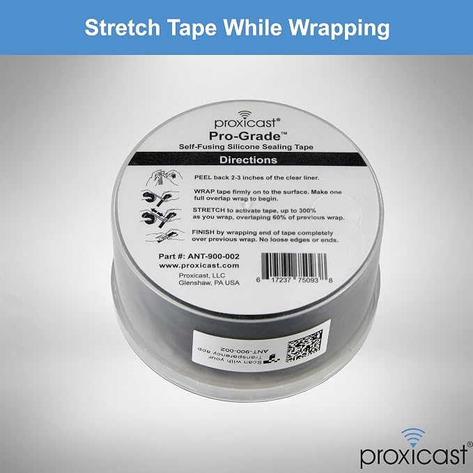 Proxicast Pro-Grade Extra Strong 30mil Weatherproof Self-Fusing Silicone Rubber - Image 7