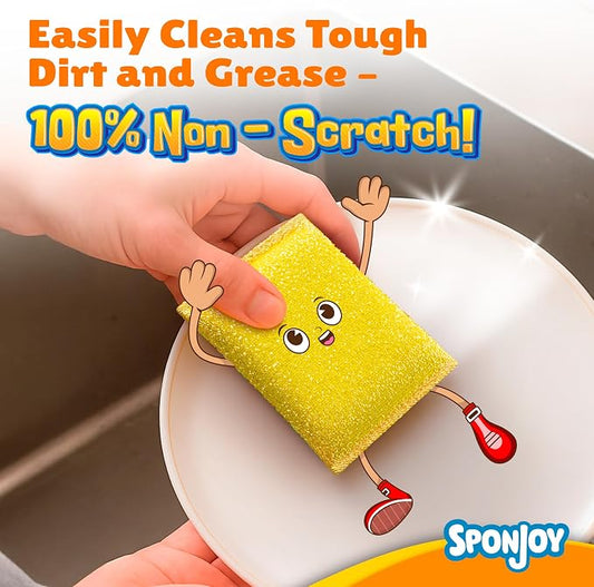 6-Pack Dish Sponges Kitchen - Image 2