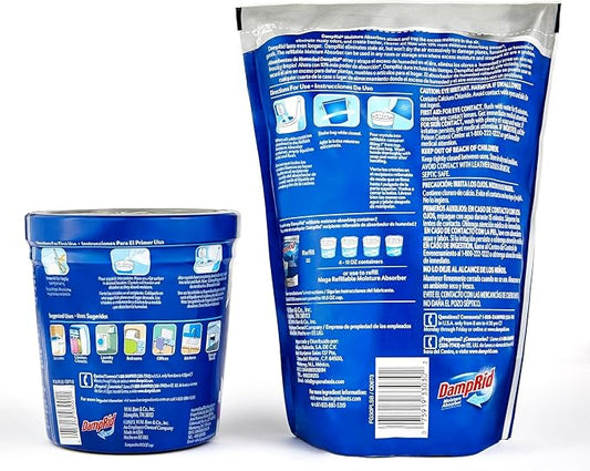 Damp Rid Refillable Moisture Absorber, Includes Single Damp Rid Fresh Scent - Image 2