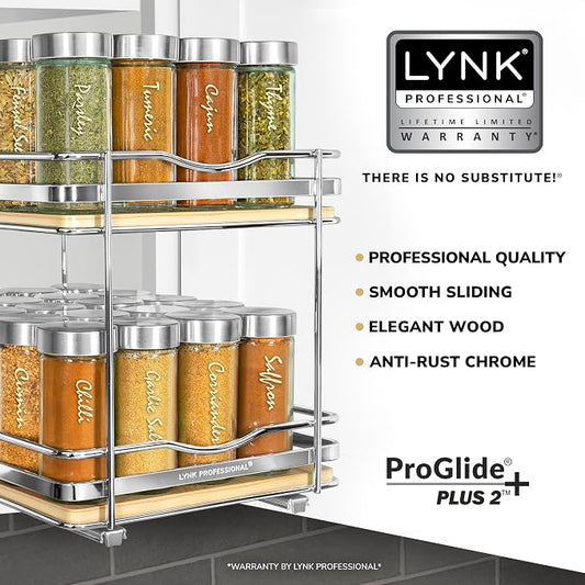 LYNK PROFESSIONAL® Élite™ Pull Out Spice Rack Organizer - Image 2