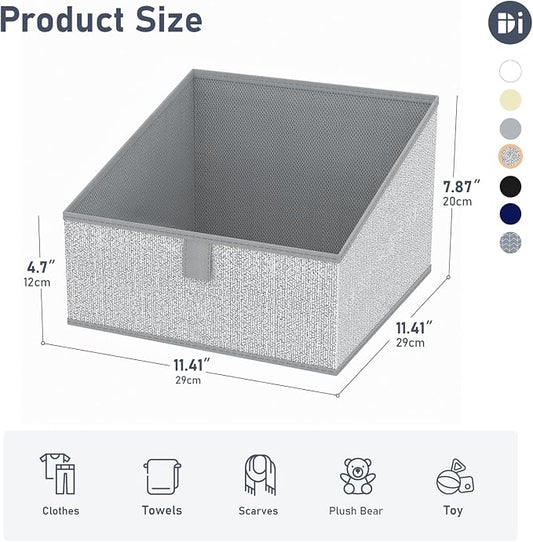 DIMJ Closet Storage Bins 6 Pack - Image 2