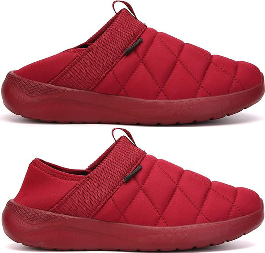 KUBUA Slippers for Men and Womens Indoor House Shoes Plush Slip on Outdoor - Image 2
