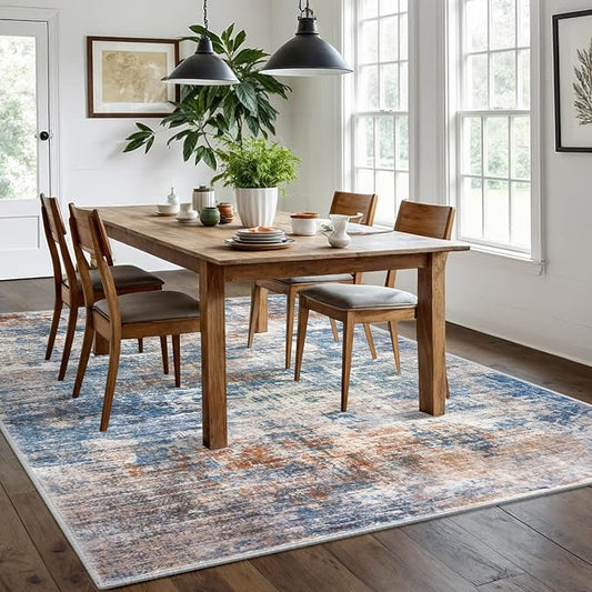 IOHOUZE Abstract Area Rugs 6x9 Ft Washable Rugs - Image 2