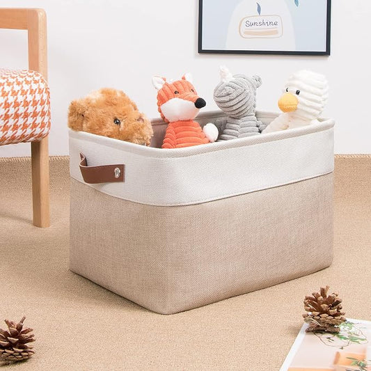 DULLEMELO Fabric Storage Bins, Storage Baskets - Image 2