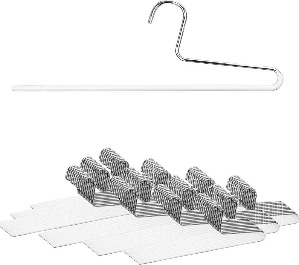 Mawa by Reston Lloyd Non-Slip Space Saving Clothes Hanger with Single Rod for...