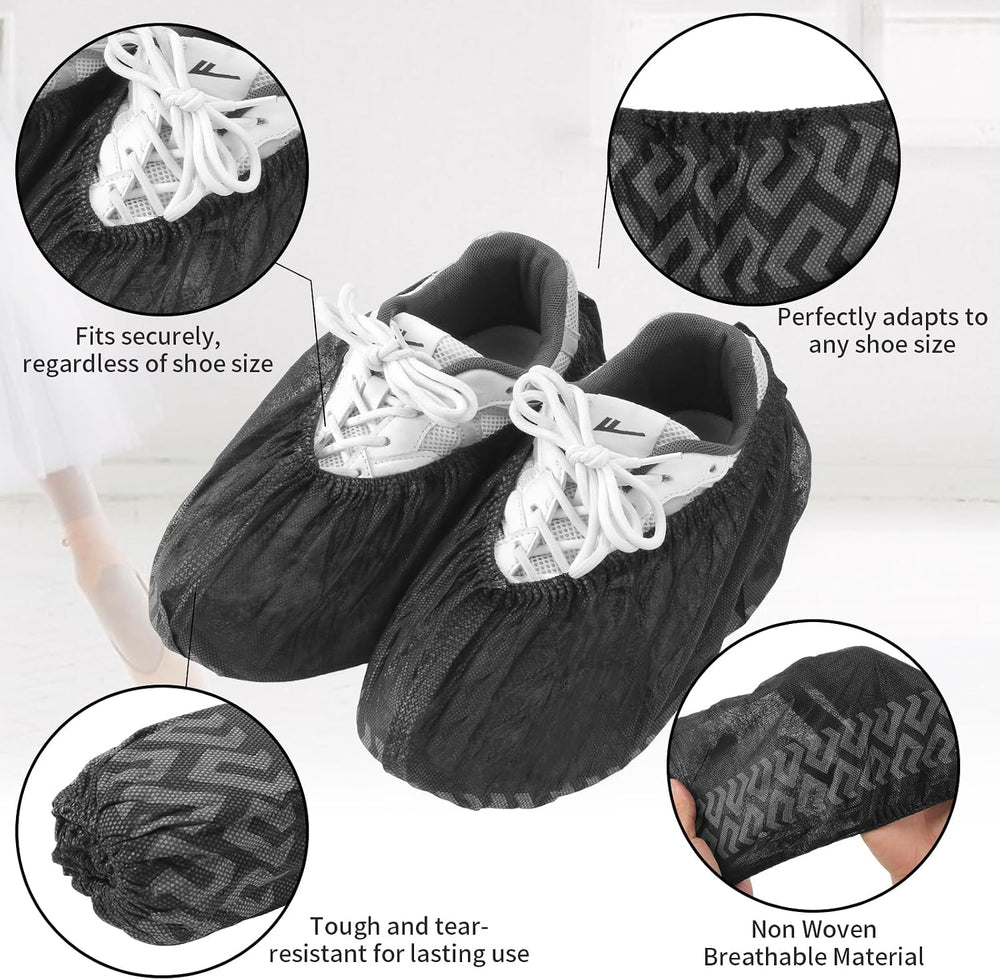 Frontline Shoe Covers Disposable Non-Slip, Premium Non-Woven Durable Booties ...