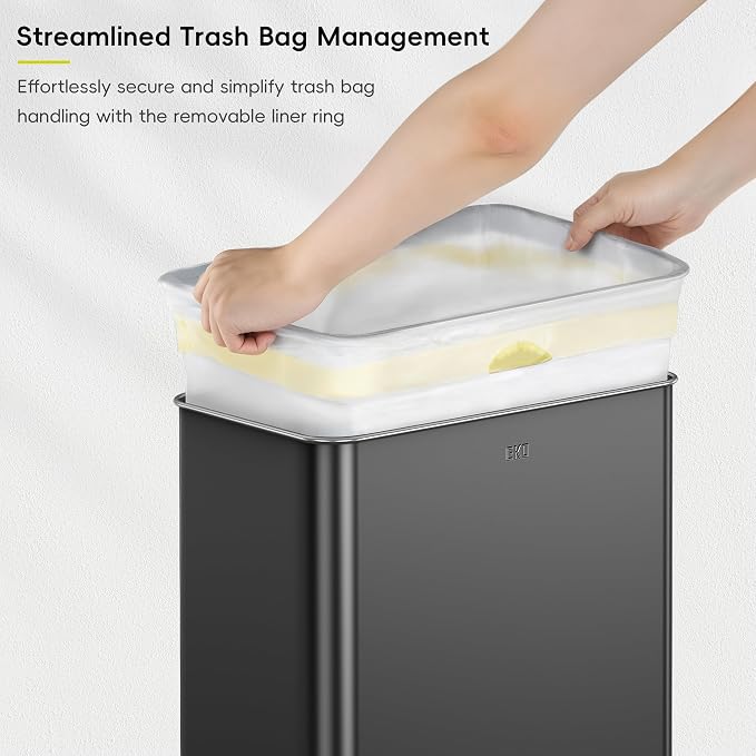 EKO Mirage X 80 Liter / 21.1 Gallons Motion Sensor Trash Can, Automatic Large - Image 9