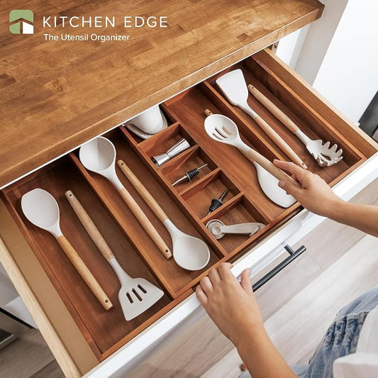 KitchenEdge Adjustable Kitchen Drawer Organizer - Image 2