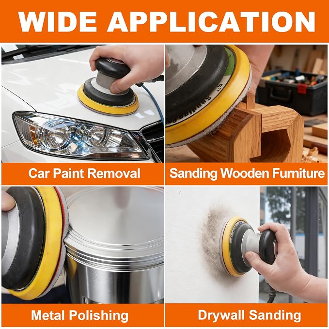 24 PCS 5 Inch Sanding Sponge Discs - Image 7