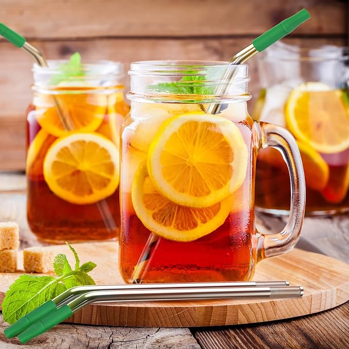 Stainless Steel Straws Long Metal Straws - Image 7