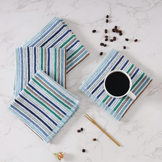 Oeleky Kitchen Dishcloths for Washing Dishes, Ultra Absorbent Dish Rags - Image 9