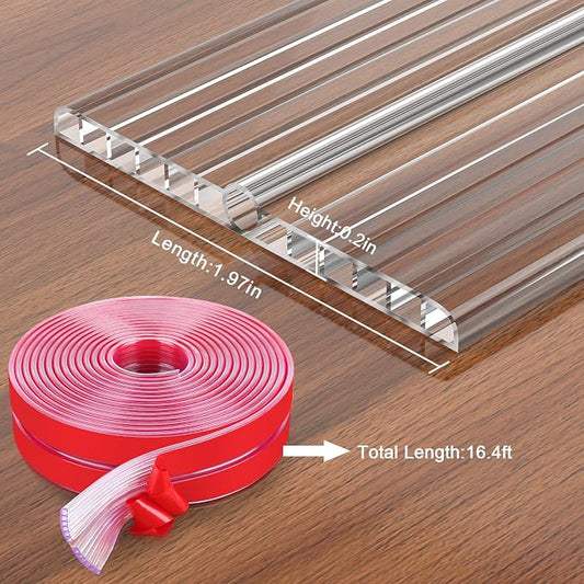 HOMREALM Baby Proofing 16.4ft Long Corner Protector Baby Corner Guards - Image 2