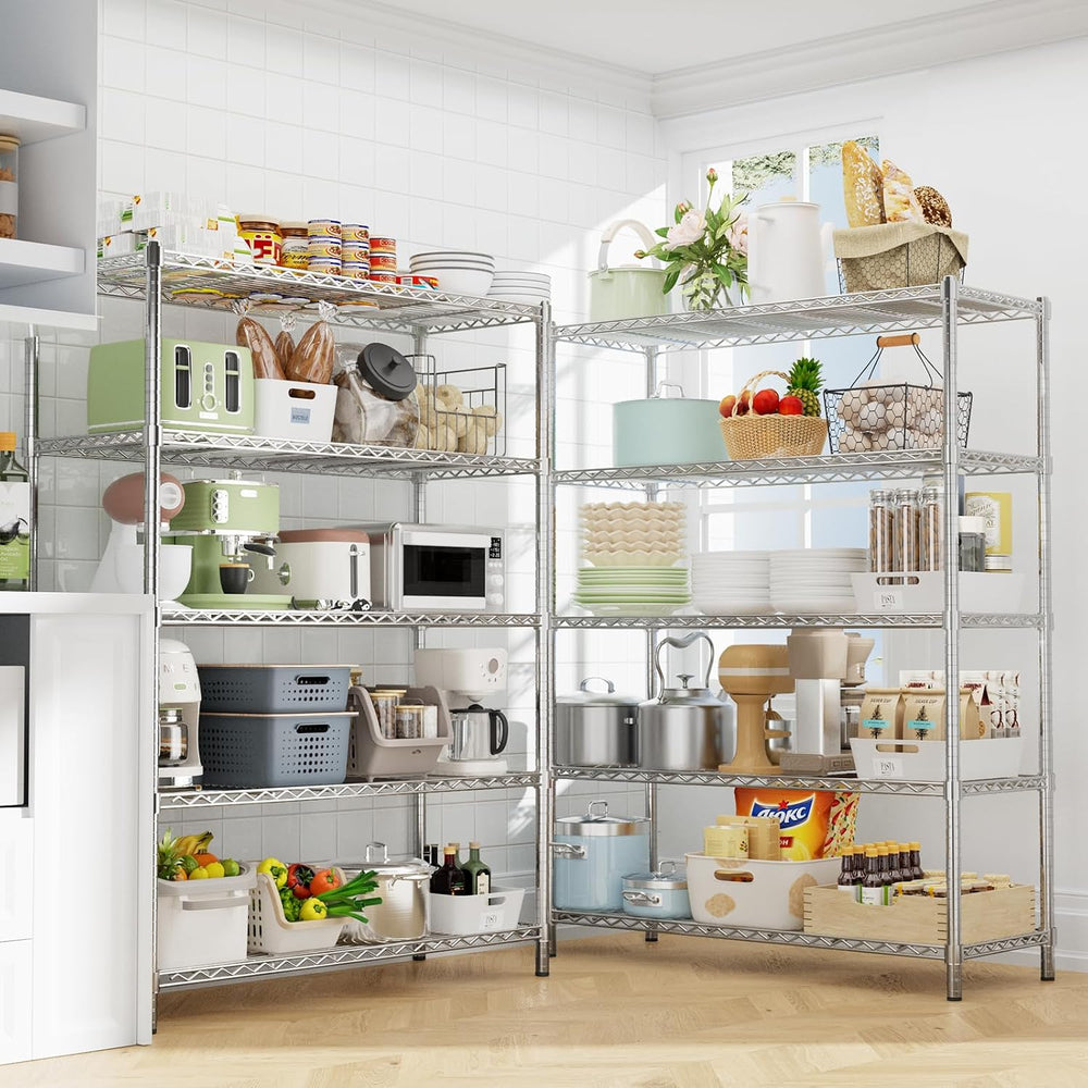 ROOMTEC 5-Tier Wire Shelving Unit,45" W*20" D*72" H,Max Load 2...
