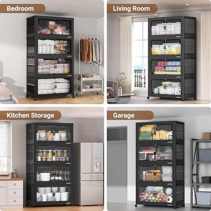 BROVIEW 800Qt Extra Large Stackable Storage Bins - Image 9