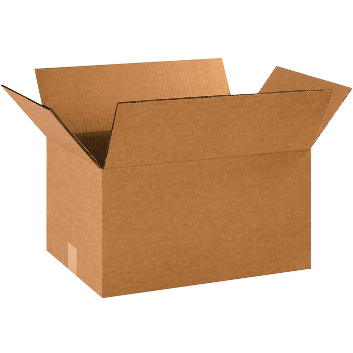 Boxes Fast 18" x 12" x 10" Double Wall Corrugated, Heavy-Duty Cardboard Boxes, BFHD181210DW, for Shipping, Packing, Moving and Storage, Kraft (Pack of 15)